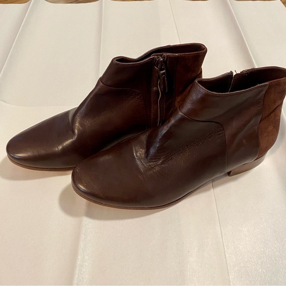 Cole Haan Allen Brown Leather Ankle Boots 6.5 - Picture 2 of 8